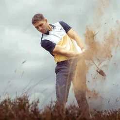 PUMA Men's CLOUDSPUN Colourblock Golf Polo Shirt