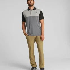 PUMA Men's CLOUDSPUN Colourblock Golf Polo Shirt