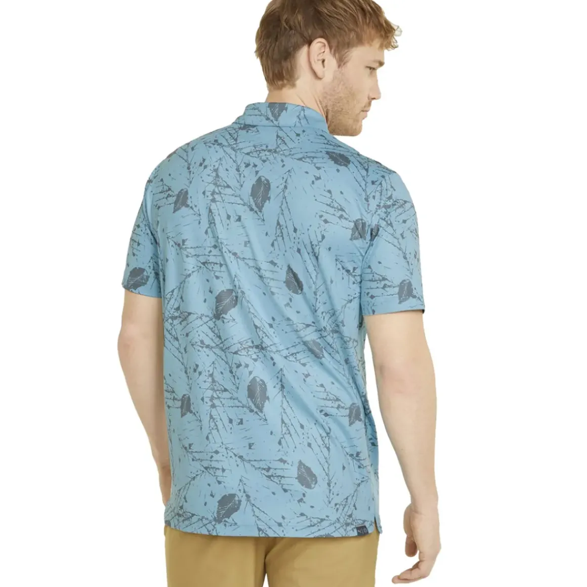 PUMA Men's CLOUDSPUN Frequency Golf Polo Shirt