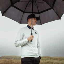 PUMA Men's CLOUDSPUN Patch Crewneck Golf Sweater