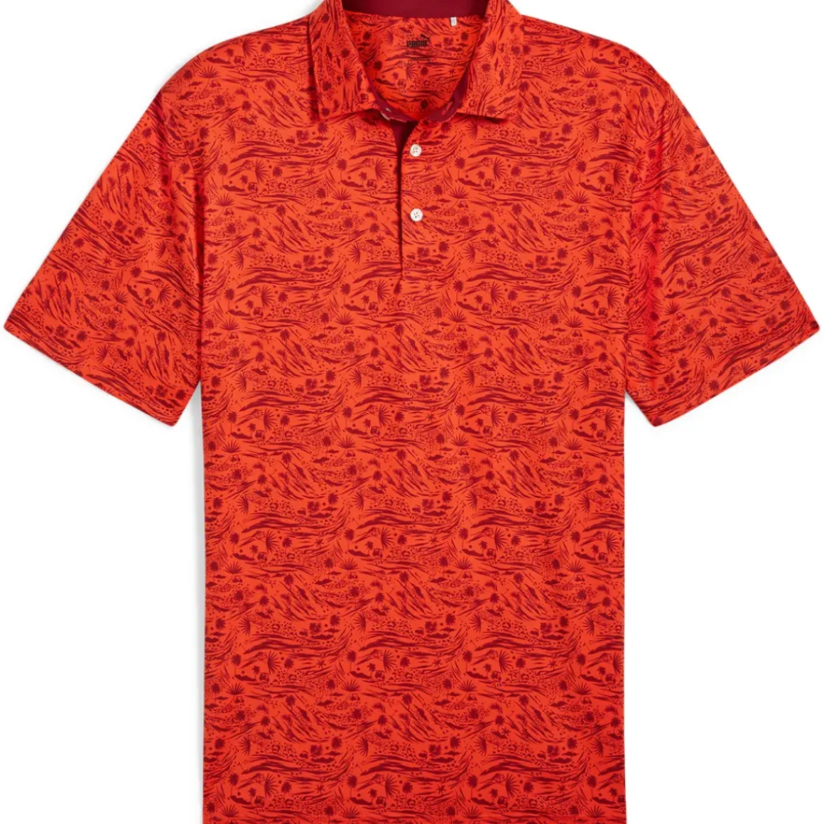 PUMA Men's CLOUDSPUN Watering Golf Polo Shirt