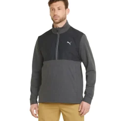 PUMA Men's CLOUDSPUN WRMLBL Half Zip Golf Midlayer