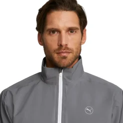 PUMA Men's DRYLBL Rain Waterproof Golf Jacket
