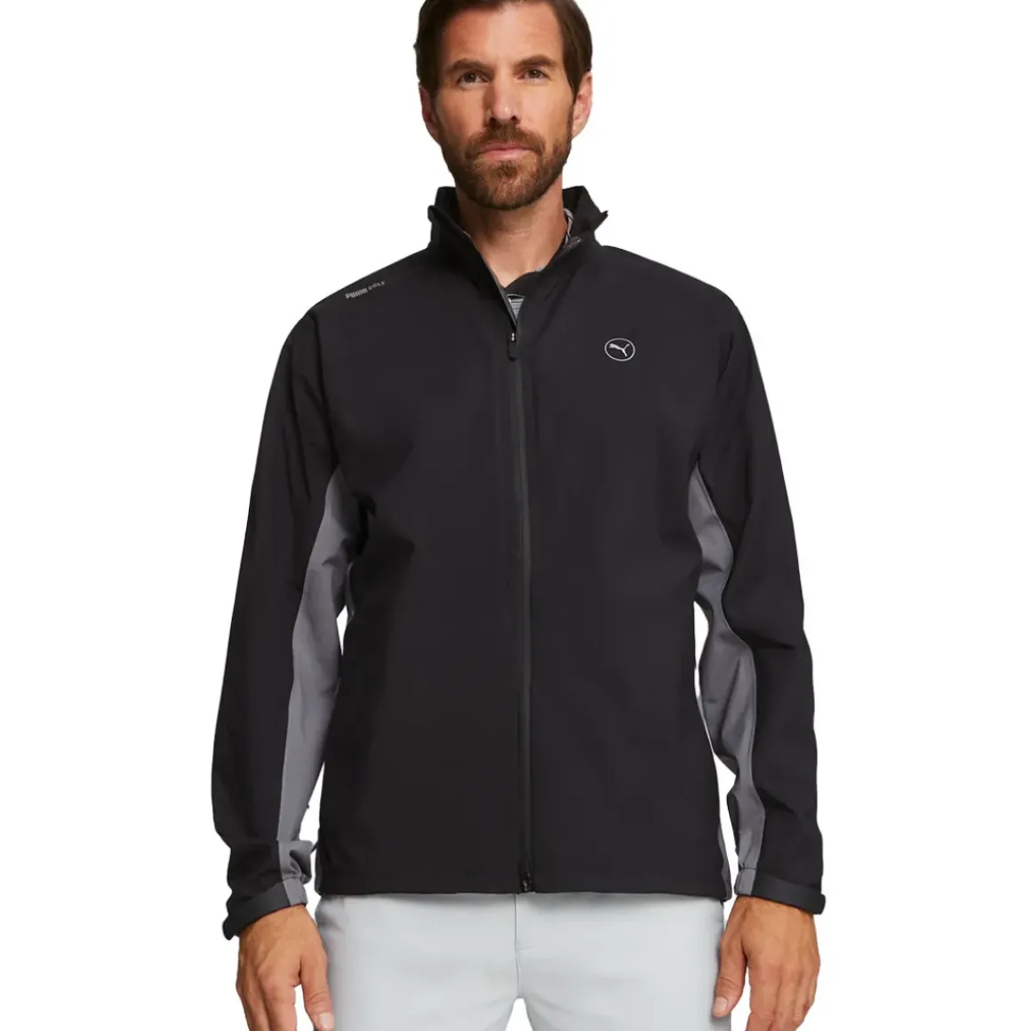 PUMA Men's DRYLBL Rain Waterproof Golf Jacket