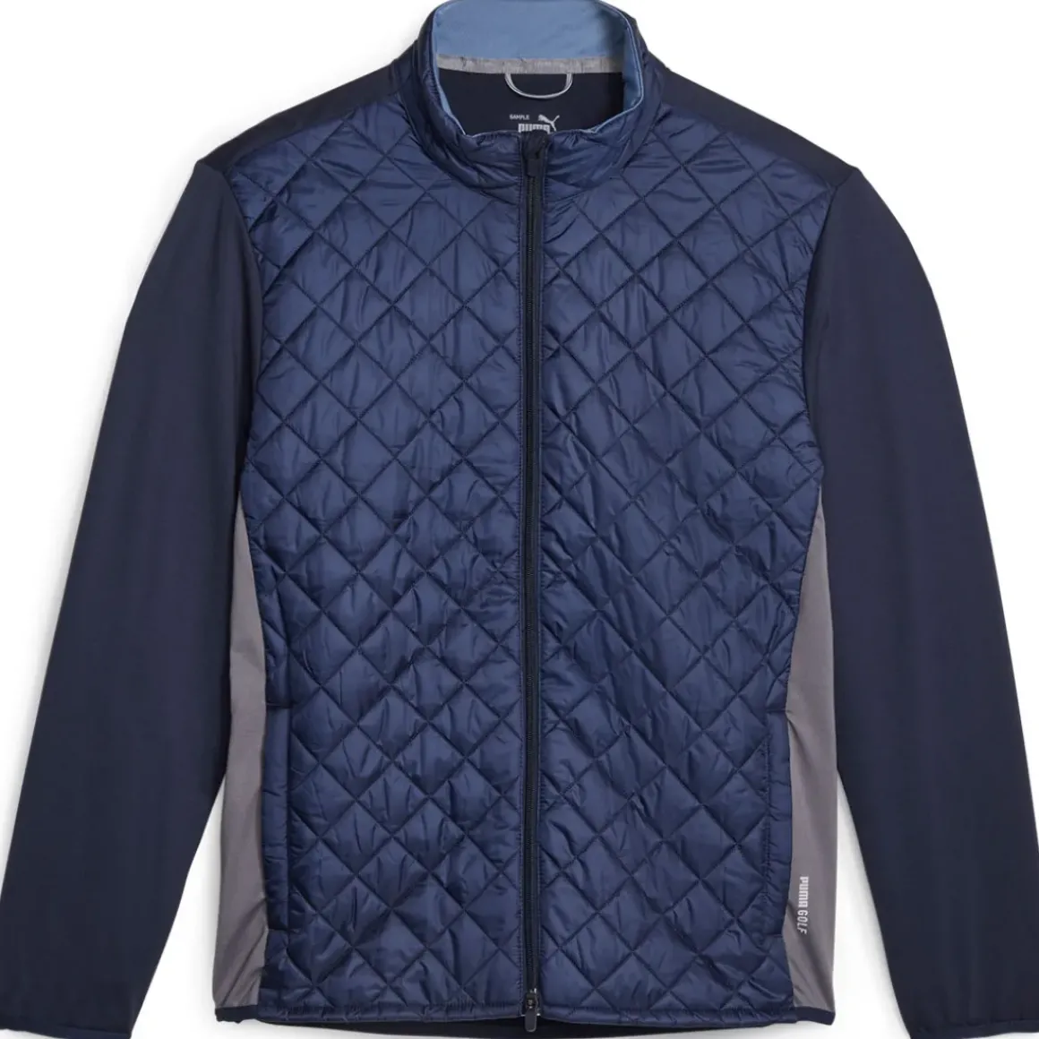 PUMA Men's Frost Quilted Full Zip Golf Jacket