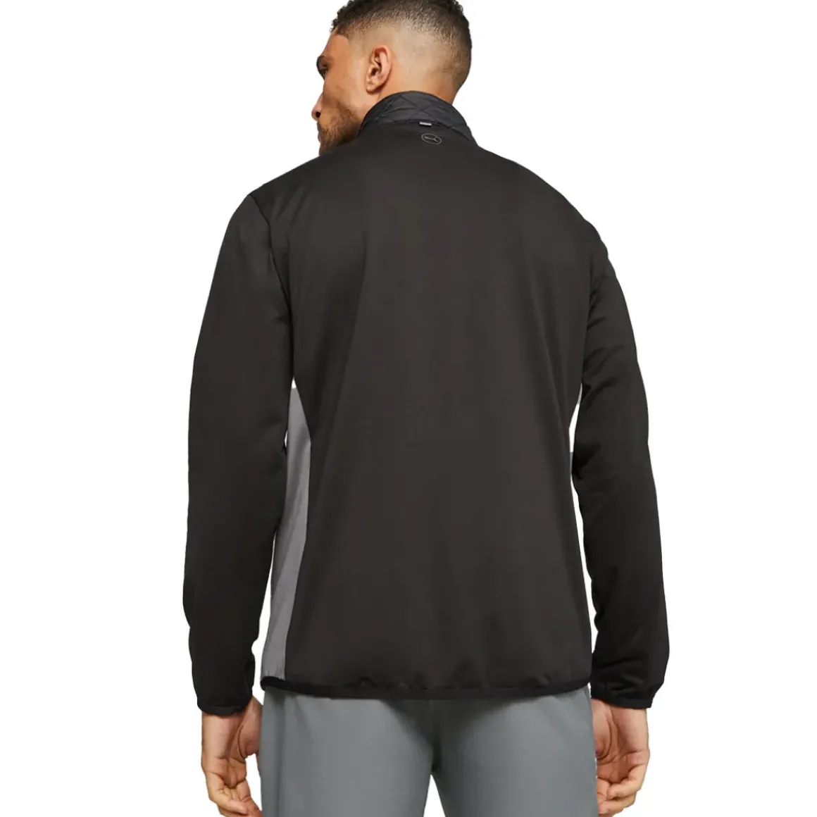 PUMA Men's Frost Quilted Full Zip Golf Jacket