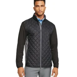 PUMA Men's Frost Quilted Full Zip Golf Jacket