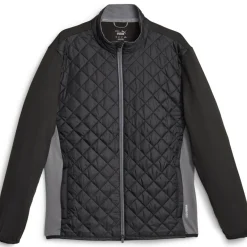 PUMA Men's Frost Quilted Full Zip Golf Jacket