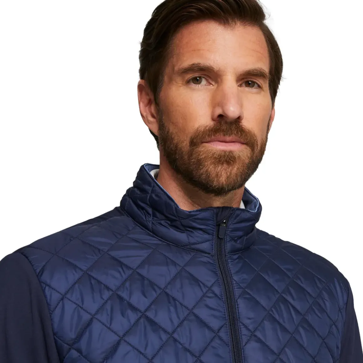 PUMA Men's Frost Quilted Full Zip Golf Jacket