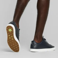 PUMA Men's Fusion Classic Waterproof Spikeless Golf Shoes