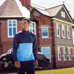 PUMA Men's Gamer Color Half Zip Golf Midlayer