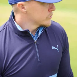 PUMA Men's Gamer Color Half Zip Golf Midlayer