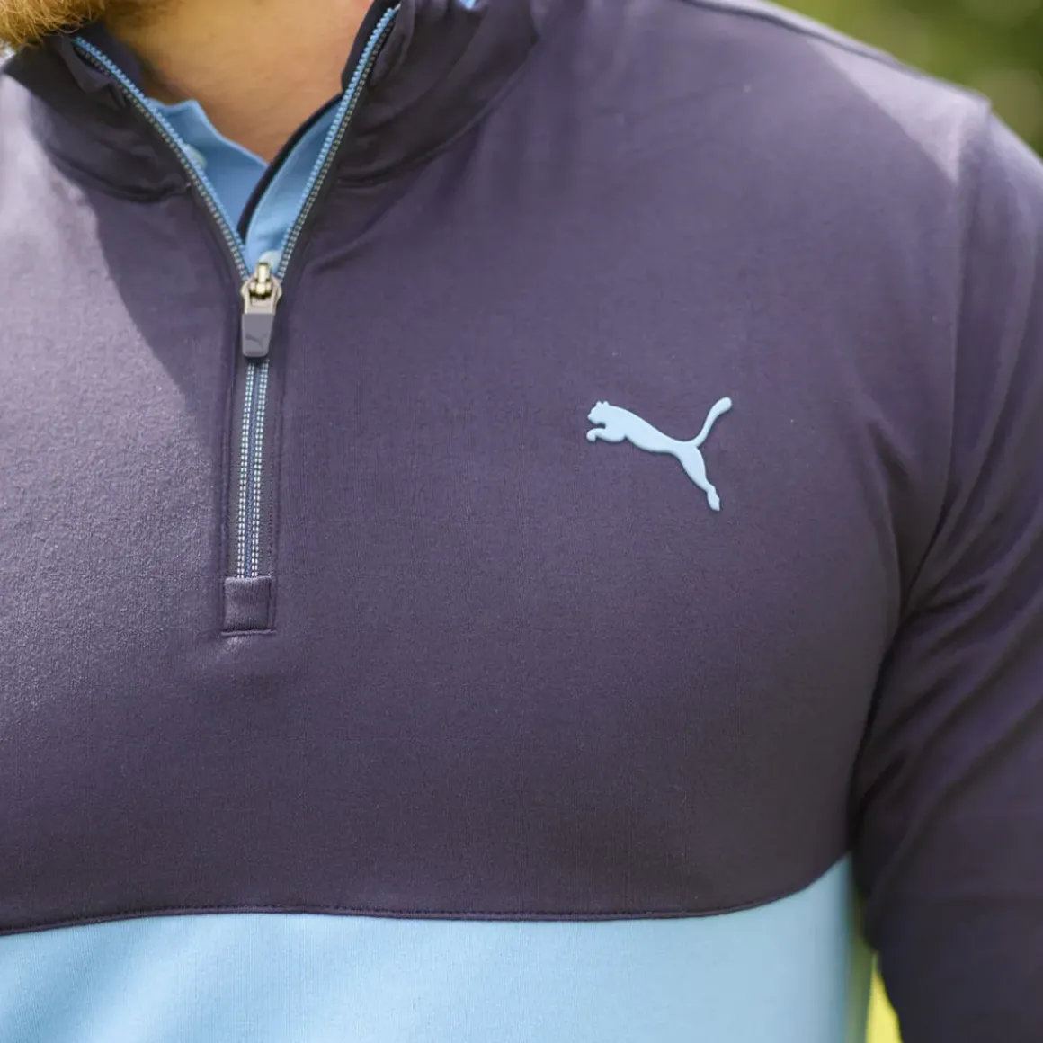 PUMA Men's Gamer Color Half Zip Golf Midlayer