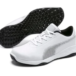 PUMA Men's Grip Fusion Tech Waterproof Spikeless Golf Shoes