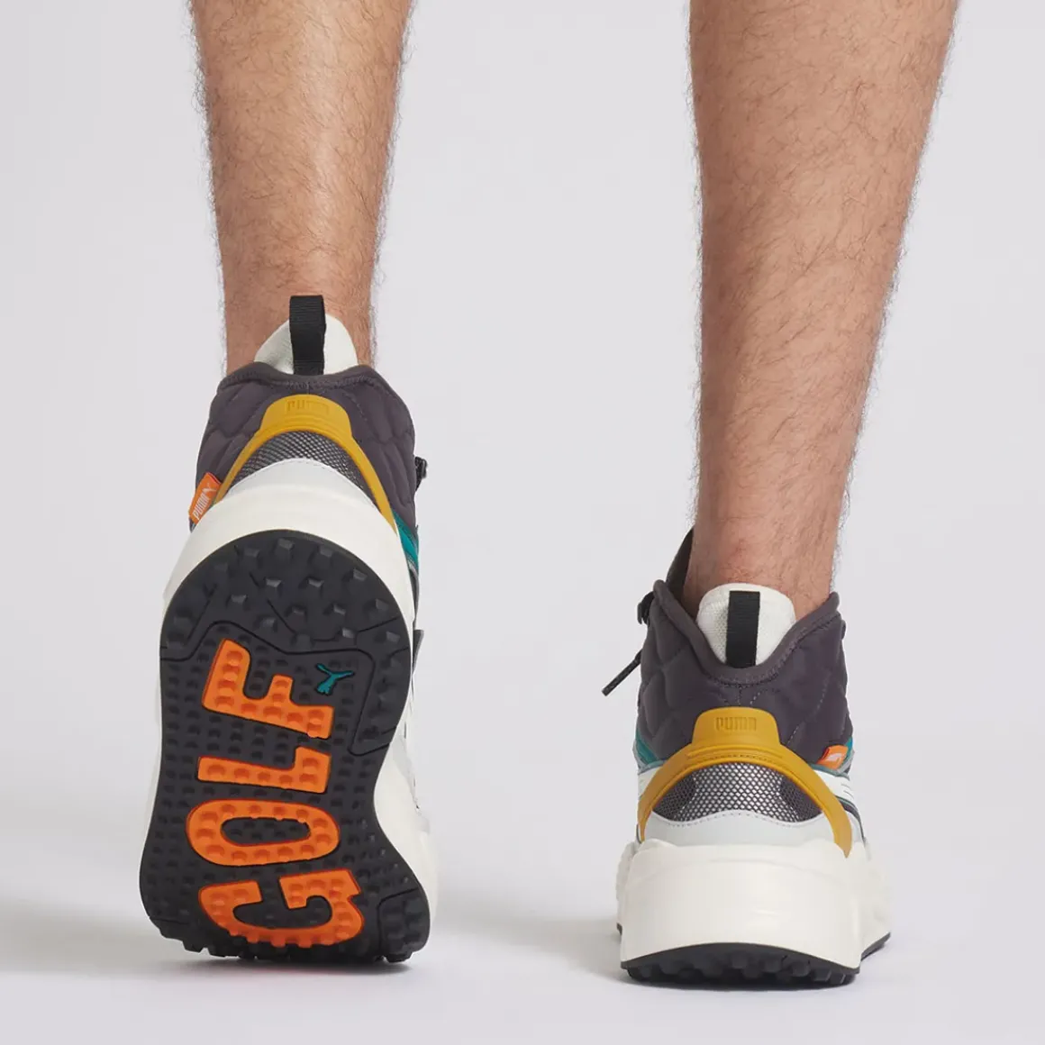 PUMA Men's GS X Efekt Waterproof Spikeless Golf Boots