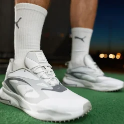 PUMA Men's GS-Fast Waterproof Spikeless Golf Shoes