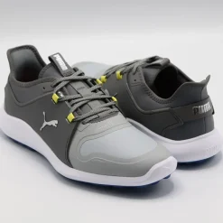 PUMA Men's IGNITE FASTEN8 Pro Waterproof Spikeless Golf Shoes
