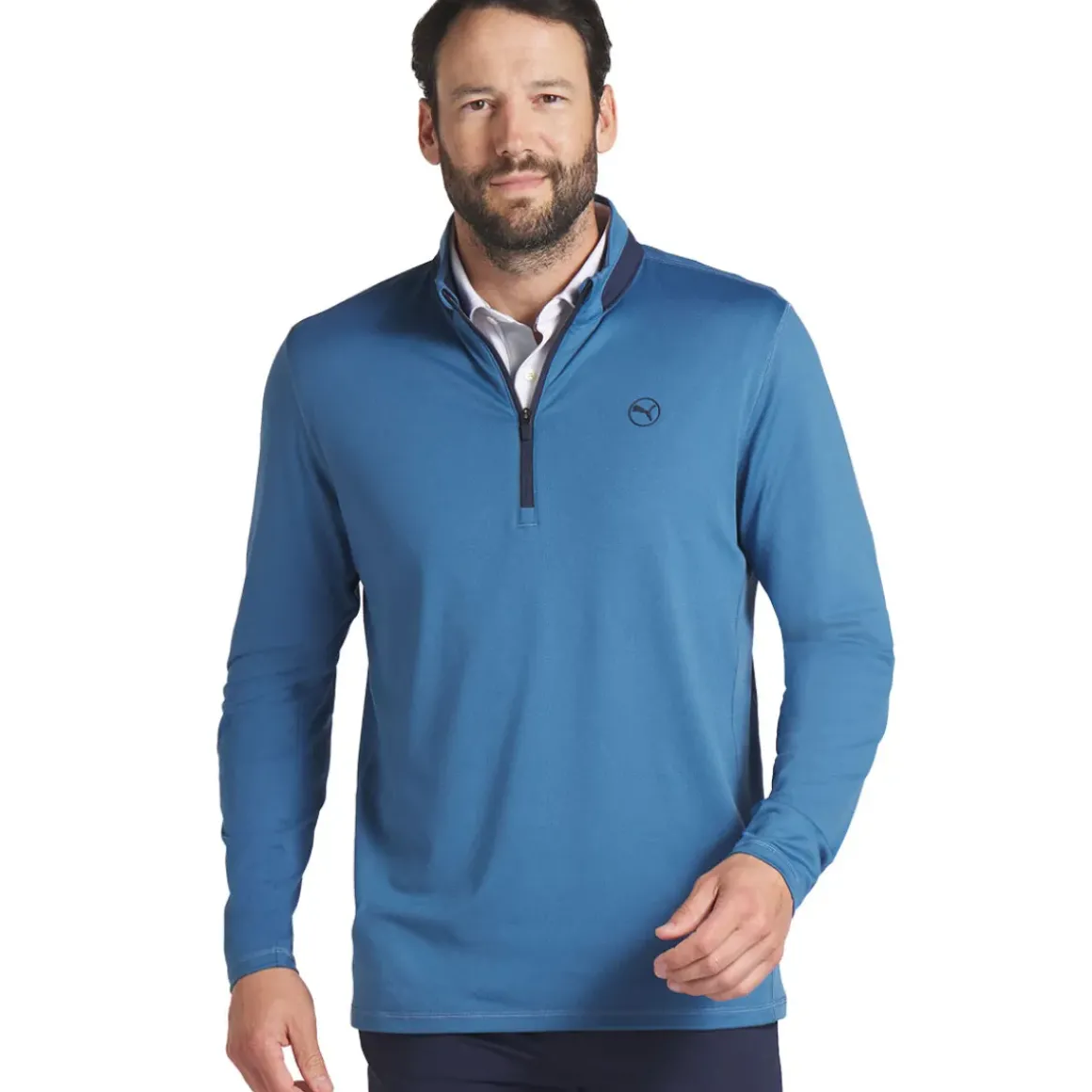 PUMA Men's Lightweight Quarter Zip Golf Midlayer