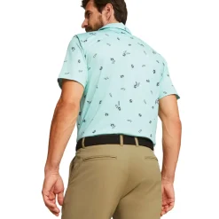PUMA Men's MATTR Micro Golf Polo Shirt