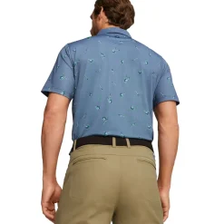 PUMA Men's MATTR Micro Golf Polo Shirt