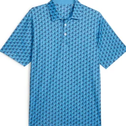 PUMA Men's MATTR Palms Golf Polo Shirt