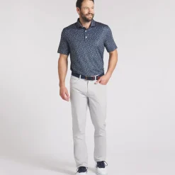 PUMA Men's MATTR Soto Print Golf Polo Shirt