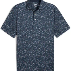 PUMA Men's MATTR Soto Print Golf Polo Shirt