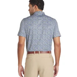 PUMA Men's MATTR Soto Print Golf Polo Shirt