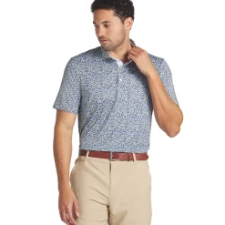 PUMA Men's MATTR Soto Print Golf Polo Shirt