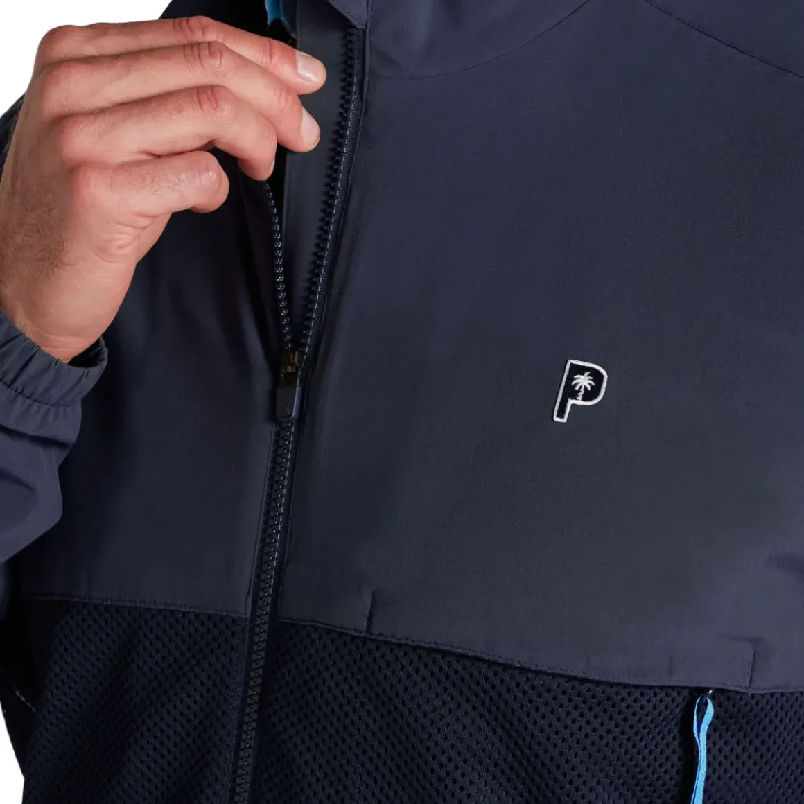 PUMA Men's Palm Tree Crew Golf Jacket