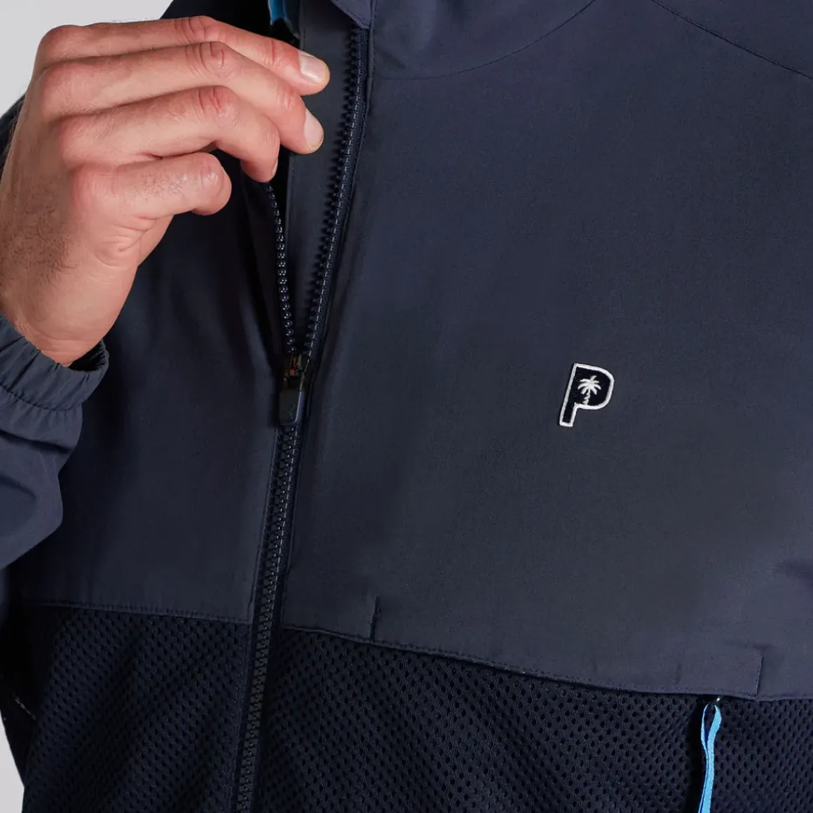 PUMA Men's Palm Tree Crew Golf Jacket