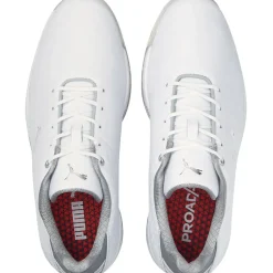 PUMA Men's PROADAPT ALPHACAT Leather Waterproof Spikeless Golf Shoes