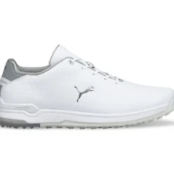 PUMA Men's PROADAPT ALPHACAT Leather Waterproof Spikeless Golf Shoes