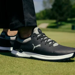 PUMA Men's PROADAPT ALPHACAT Waterproof Spikeless Golf Shoes