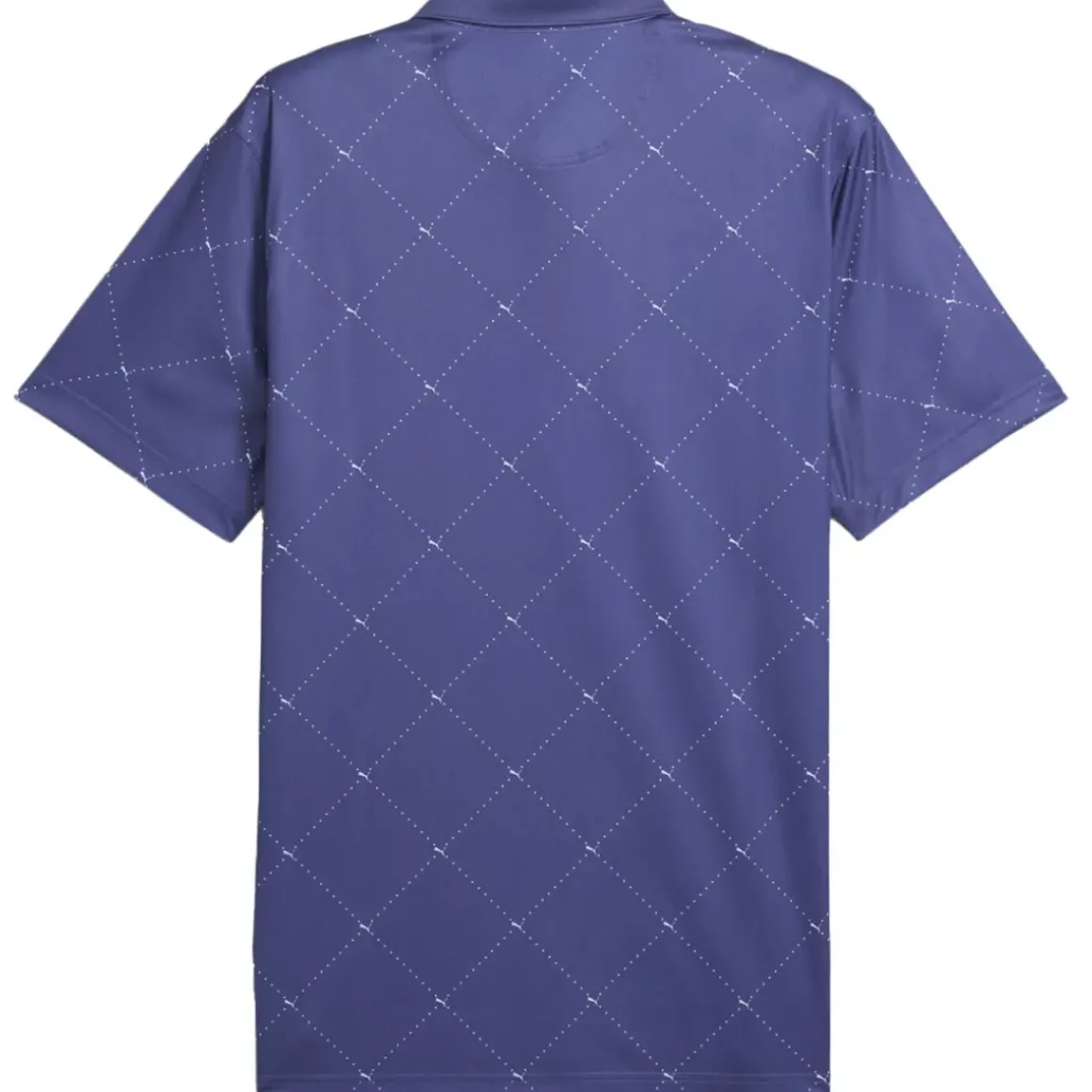 PUMA Men's Pure 2.0 Argyle Print Golf Polo Shirt