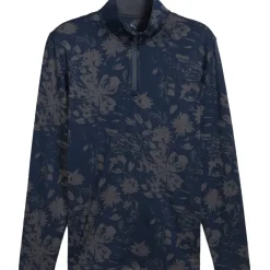 PUMA Men's Pure 2.0 Rose Quarter Zip Golf Mid Layer