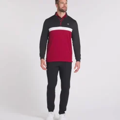 PUMA Men's Pure Colorblock Quarter Zip Golf Midlayer