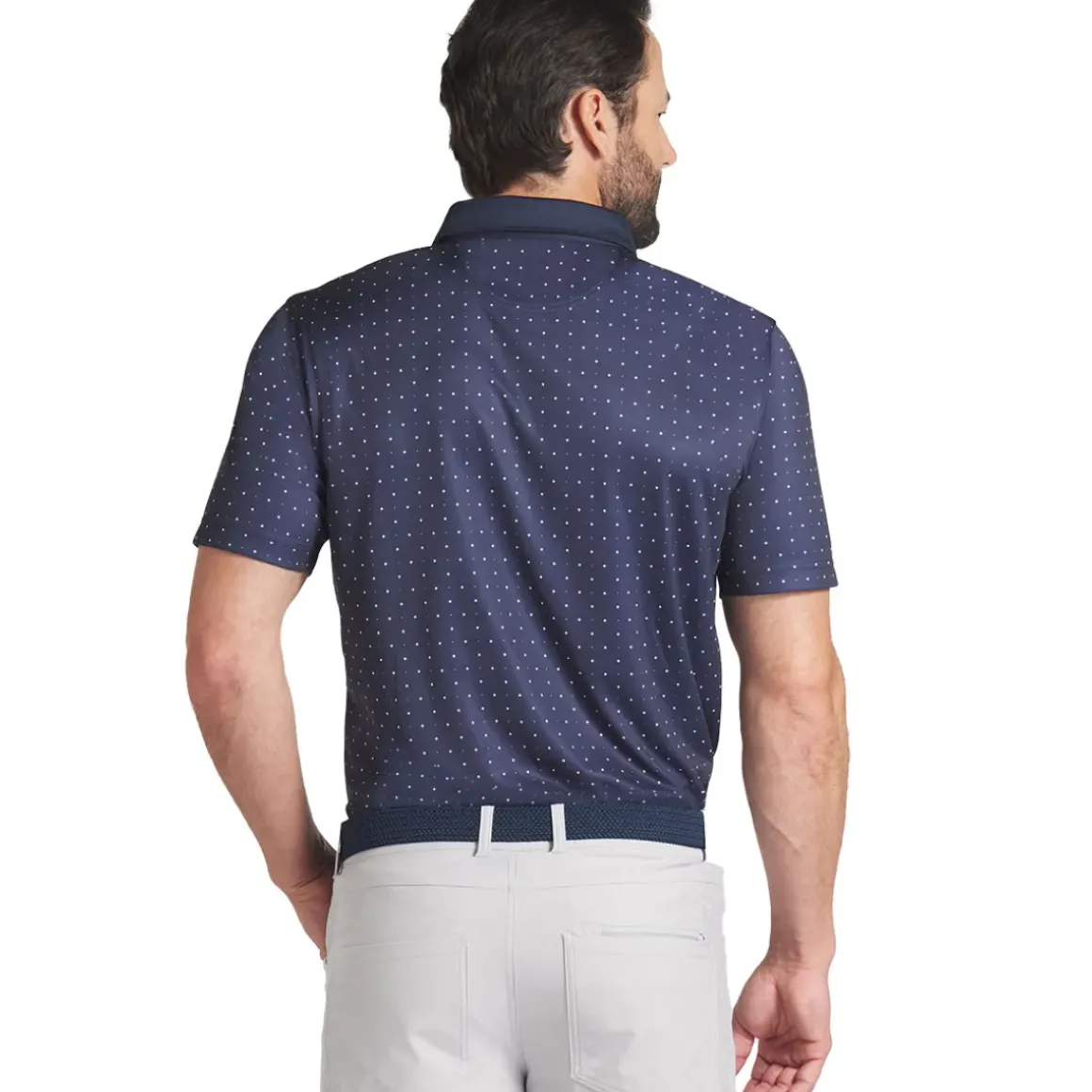 PUMA Men's Pure Geo Golf Polo Shirt