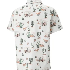 PUMA Men's Vented Wild West Golf Polo Shirt