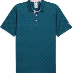 PUMA Men's X Arnold Palmer Citrus Print Golf Polo Shirt