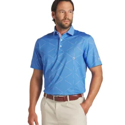 PUMA Men's X Arnold Palmer Geo Golf Polo Shirt