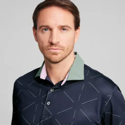 PUMA Men's X Arnold Palmer Geo Golf Polo Shirt