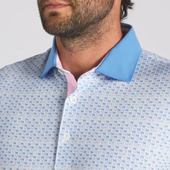 PUMA Men's X Arnold Palmer MATTR Iced Tea Golf Polo Shirt