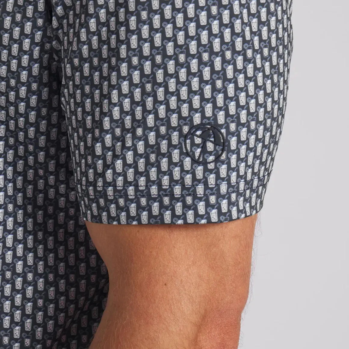 PUMA Men's X Arnold Palmer MATTR Iced Tea Golf Polo Shirt