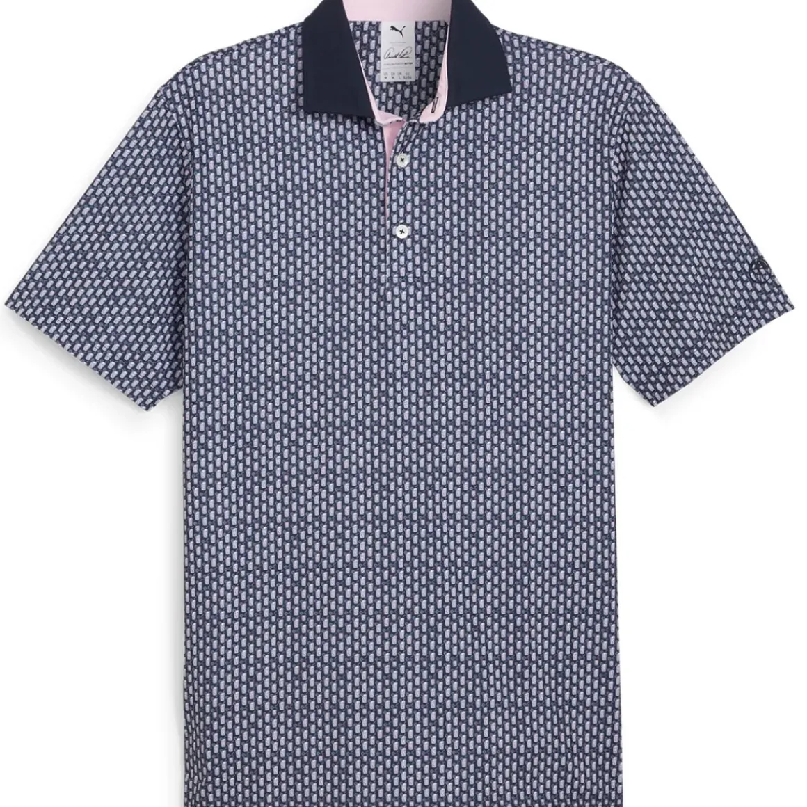 PUMA Men's X Arnold Palmer MATTR Iced Tea Golf Polo Shirt