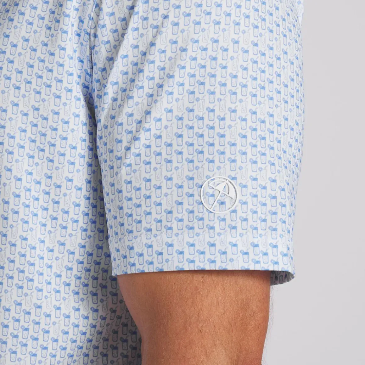 PUMA Men's X Arnold Palmer MATTR Iced Tea Golf Polo Shirt