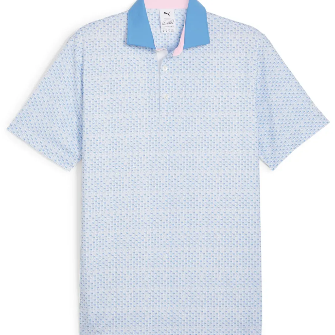 PUMA Men's X Arnold Palmer MATTR Iced Tea Golf Polo Shirt