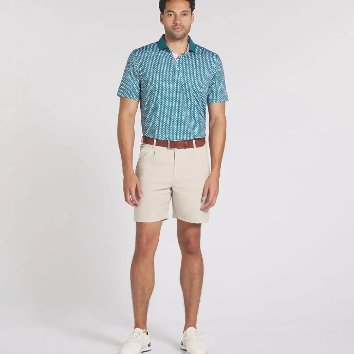 PUMA Men's X Arnold Palmer MATTR Iced Tea Golf Polo Shirt