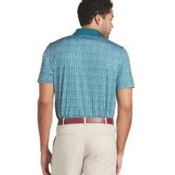 PUMA Men's X Arnold Palmer MATTR Iced Tea Golf Polo Shirt