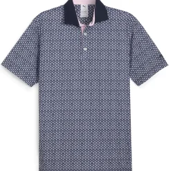 PUMA Men's X Arnold Palmer MATTR Iced Tea Golf Polo Shirt